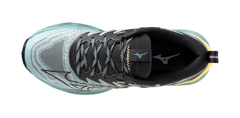 Damskie buty do biegania Mizuno  Wave Daichi 8 Aquifer/Black Oyster/Sunshine  UK 5,5