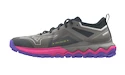 Damskie buty do biegania Mizuno Wave Ibuki 4 Ghost Gray/High-Vis Pink/Purple Punch