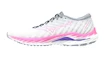 Damskie buty do biegania Mizuno Wave Inspire 19 Snow White/High-Vis Pink/Purple Punch