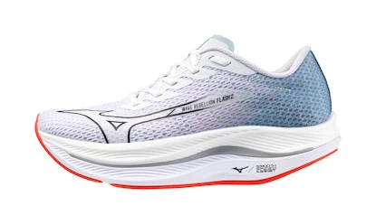 Damskie buty do biegania Mizuno Wave Rebellion Flash 2 White/Black/Gray Mist  UK 4,5