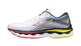 Damskie buty do biegania Mizuno Wave Sky 6 White/Hibiscus/Buttercup