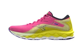 Damskie buty do biegania Mizuno Wave Sky 7 High-Vis Pink/Ombre Blue/Bolt 2 (Neon)
