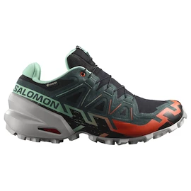 Damskie buty do biegania Salomon Speedcross 6 Gore-Tex Black/Electric Green/Cherry Tomato