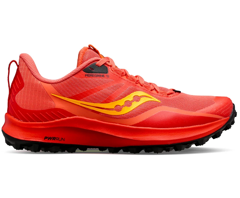 Damskie buty do biegania Saucony  Peregrine Peregrine 12 Coral/Redrock