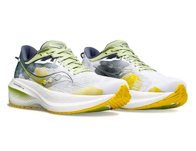 Damskie buty do biegania Saucony  Triumph 21 White/Fern