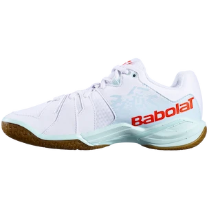 Damskie buty gimnastyczne Babolat  Shadow Spirit White/Light Blue
