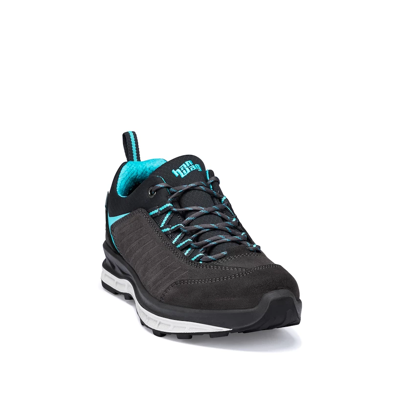 Damskie buty outdoorowe Hanwag Blueridge Low ES Asphalt/Ocean