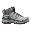 Damskie buty outdoorowe Keen TARGHEE IV MID WP Alloy/Granite green  US 6,5