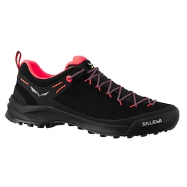 Damskie buty outdoorowe Salewa WILDFIRE LEATHER Black/Fluo Coral