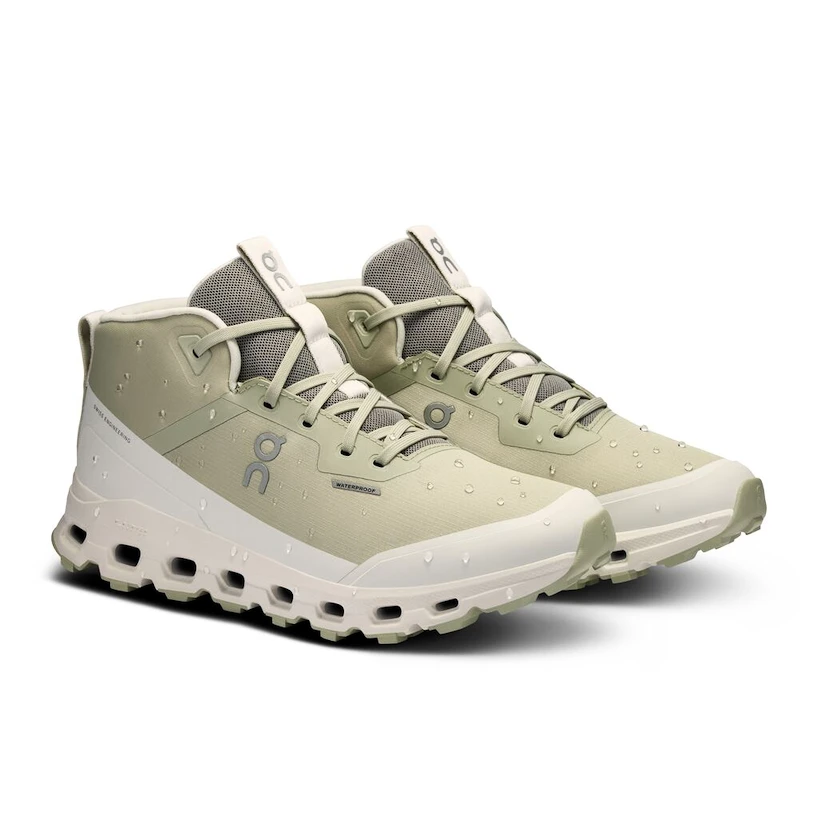 Damskie buty rekreacyjne On Cloudroam Waterproof Chalk/Ice