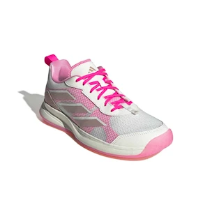 Damskie buty tenisowe adidas  Avaflash Low White/Pink