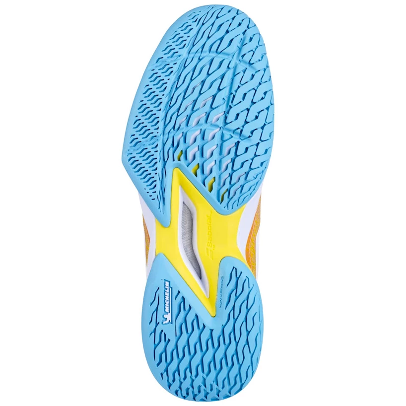 Damskie buty tenisowe Babolat Jet Mach 3 AC Women Coral/Gold Fusion  EUR 39