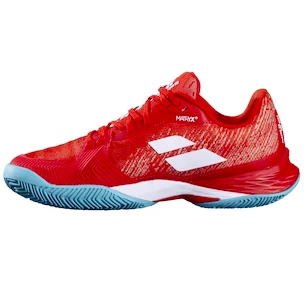 Damskie buty tenisowe Babolat Jet Mach 3 AC Women Fiesta Red