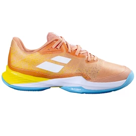 Damskie buty tenisowe Babolat Jet Mach 3 Clay Women Coral/Gold Fusion