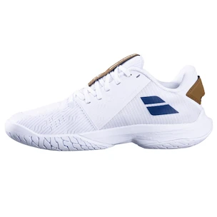 Damskie buty tenisowe Babolat Jet Tere 2 AC Wimbledon Women White/Blue Navy