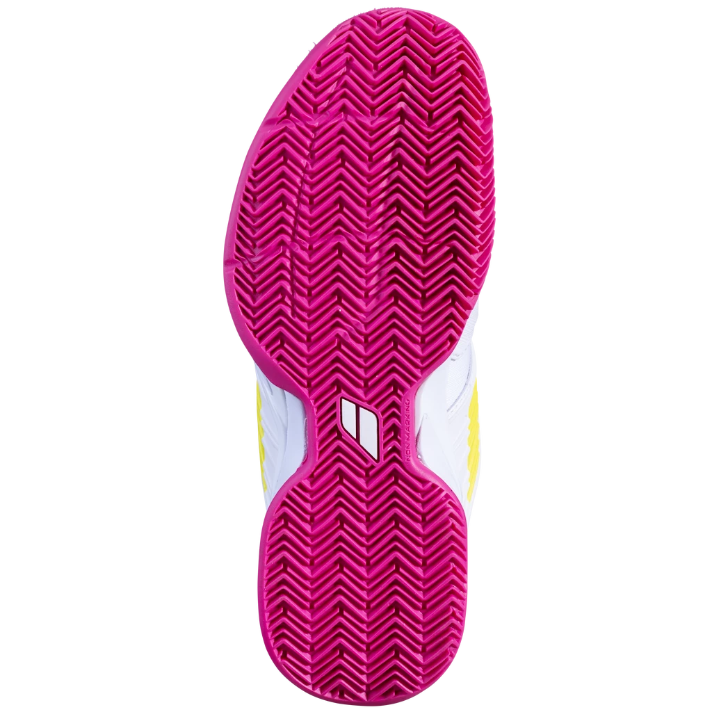 Damskie buty tenisowe Babolat Propulse Fury Clay White/Sulphur Spring