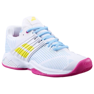 Damskie buty tenisowe Babolat Propulse Fury Clay White/Sulphur Spring  EUR 36,5