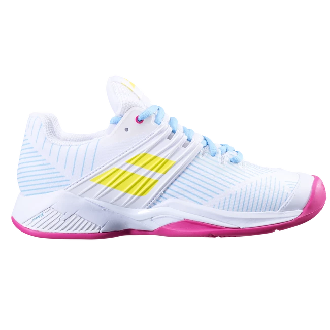 Damskie buty tenisowe Babolat Propulse Fury Clay White/Sulphur Spring