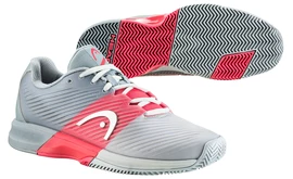 Damskie buty tenisowe Head Revolt Pro 4.0 Clay Grey/Coral