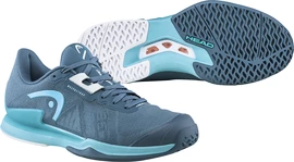 Damskie buty tenisowe Head Sprint Pro 3.5 AC Grey/Teal