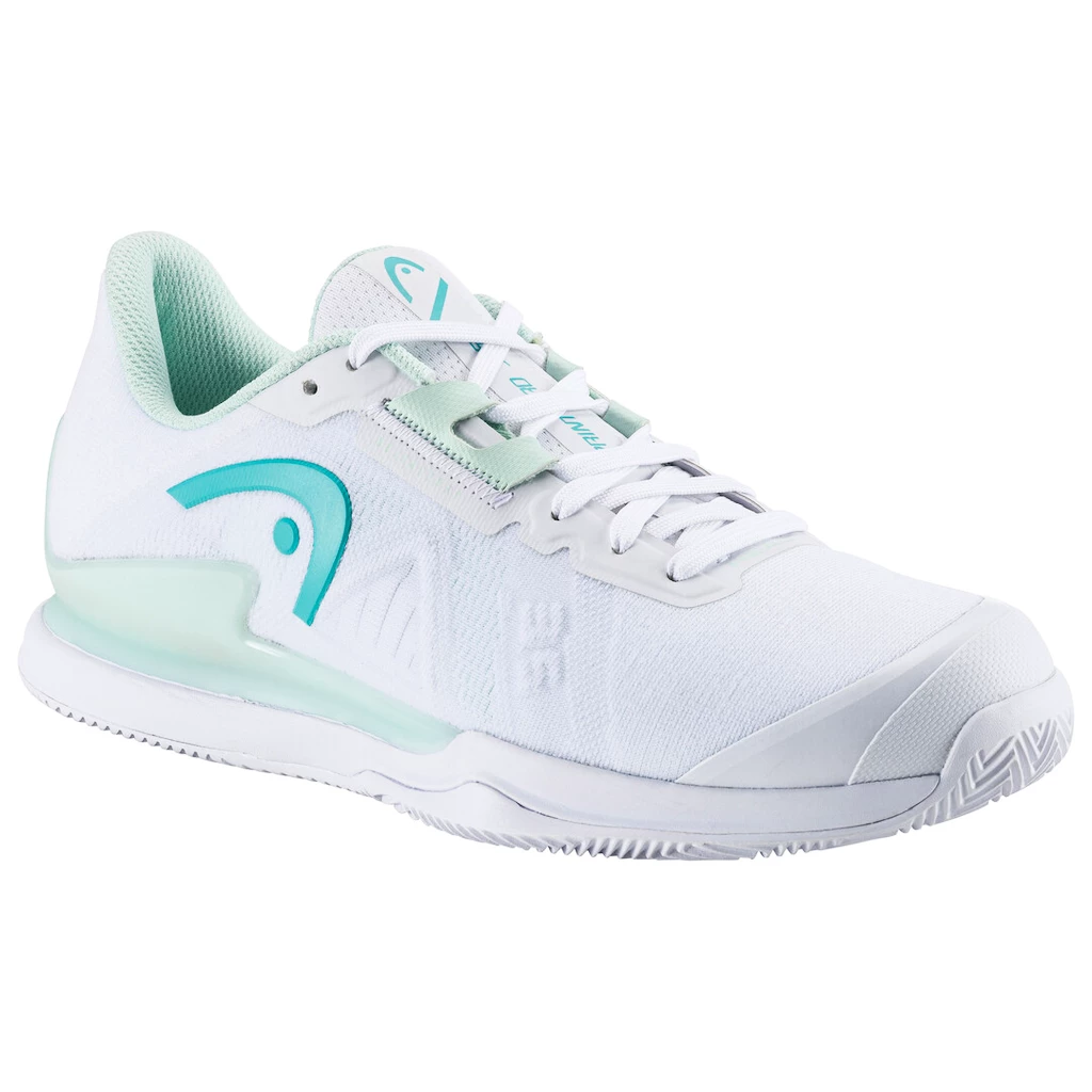 Damskie buty tenisowe Head Sprint Pro 3.5 Clay White/Aqua  EUR 40,5