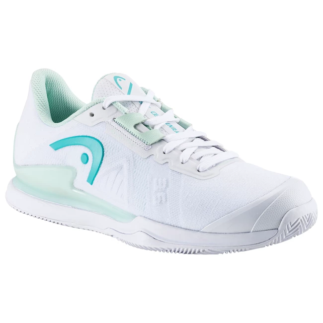 Damskie buty tenisowe Head Sprint Pro 3.5 Clay White/Aqua  EUR 40,5