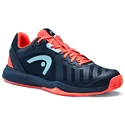 Damskie buty tenisowe Head Sprint Team 3.0 Clay Navy/Red