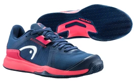 Damskie buty tenisowe Head Sprint Team 3.5 Clay Dark Blue