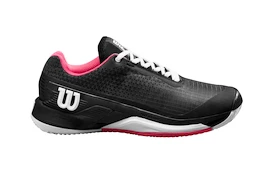 Damskie buty tenisowe Wilson Rush Pro 4.0 W Clay Black/Hot Pink