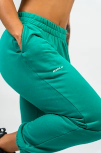 Damskie dresy Nebbia GYM TIME Oversized Joggers With Pockets 281 green