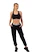 Damskie dresy Nebbia  Iconic Mid-Waist Sweatpants 408 black XS