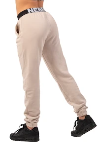 Damskie dresy Nebbia  Iconic Mid-Waist Sweatpants 408 cream