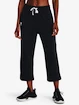 Damskie dresy Under Armour  Rival Terry Flare Crop-BLK S