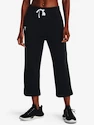Damskie dresy Under Armour  Rival Terry Flare Crop-BLK S