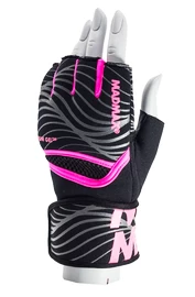 Damskie rękawiczki fitness MadMax MaxGel Fighting Gloves MBF906 pink
