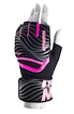Damskie rękawiczki fitness MadMax  MaxGel Fighting Gloves MBF906 pink S/M