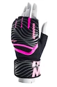 Damskie rękawiczki fitness MadMax  MaxGel Fighting Gloves MBF906 pink S/M