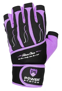 Damskie rękawiczki fitness Power System  Chica Purple XS