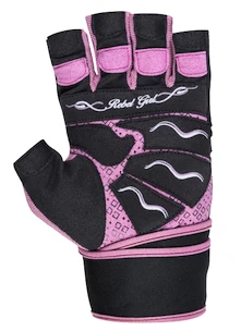 Damskie rękawiczki fitness Power System  Rebell Girl Pink XS