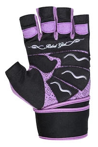 Damskie rękawiczki fitness Power System  Rebell Girl Purple XS