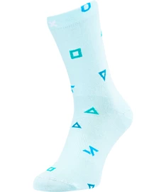 Damskie skarpetki rowerowe Silvini Dogana Turquoise-ocean