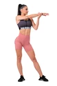 Damskie spodenki rowerowe Nebbia  Fit & Smart old rose