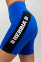 Damskie spodenki rowerowe Nebbia ICONIC High Waisted Biker Shorts 238 blue