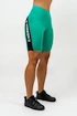 Damskie spodenki rowerowe Nebbia ICONIC High Waisted Biker Shorts 238 green