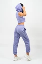 Damskie spodnie dresowe Nebbia Sports luźne spodnie dresowe GYM TIME Fioletowe