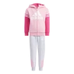 Dres adidas  Badge Of Sport Bold Blue Fleece Light Pink