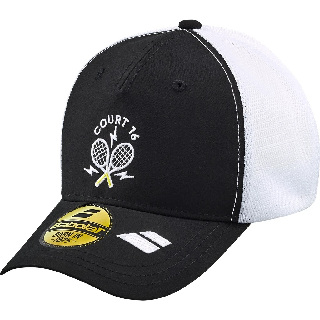 Dziecięca czapka z daszkiem Babolat  Curve Trucker Cap Jr C16 Black