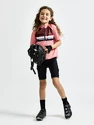 Dziecięca koszulka rowerowa Craft Keep WARM Bike Junior růžový
