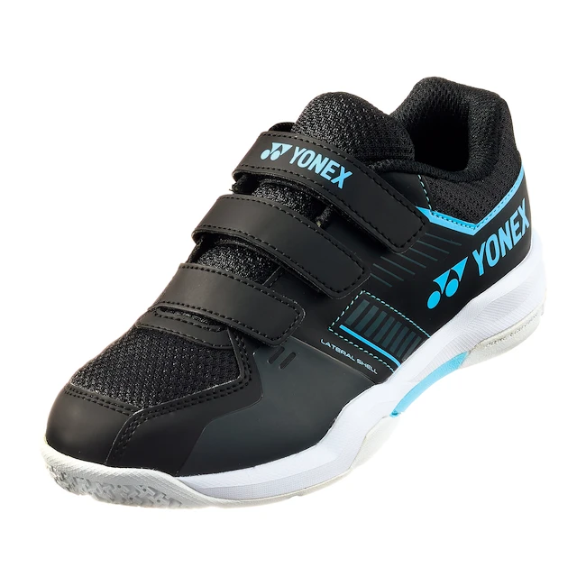 Dziecięce buty halowe Yonex  Strider Flow JR Belt Black/Blue