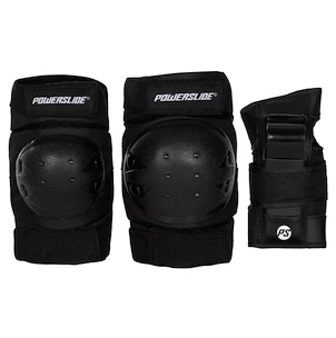 Dziecięce ochraniacze na rolki Powerslide  Basic Set Black